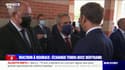 "Nous aurons un débat, un vrai débat": l'échange glacial entre Xavier Bertrand et Emmanuel Macron