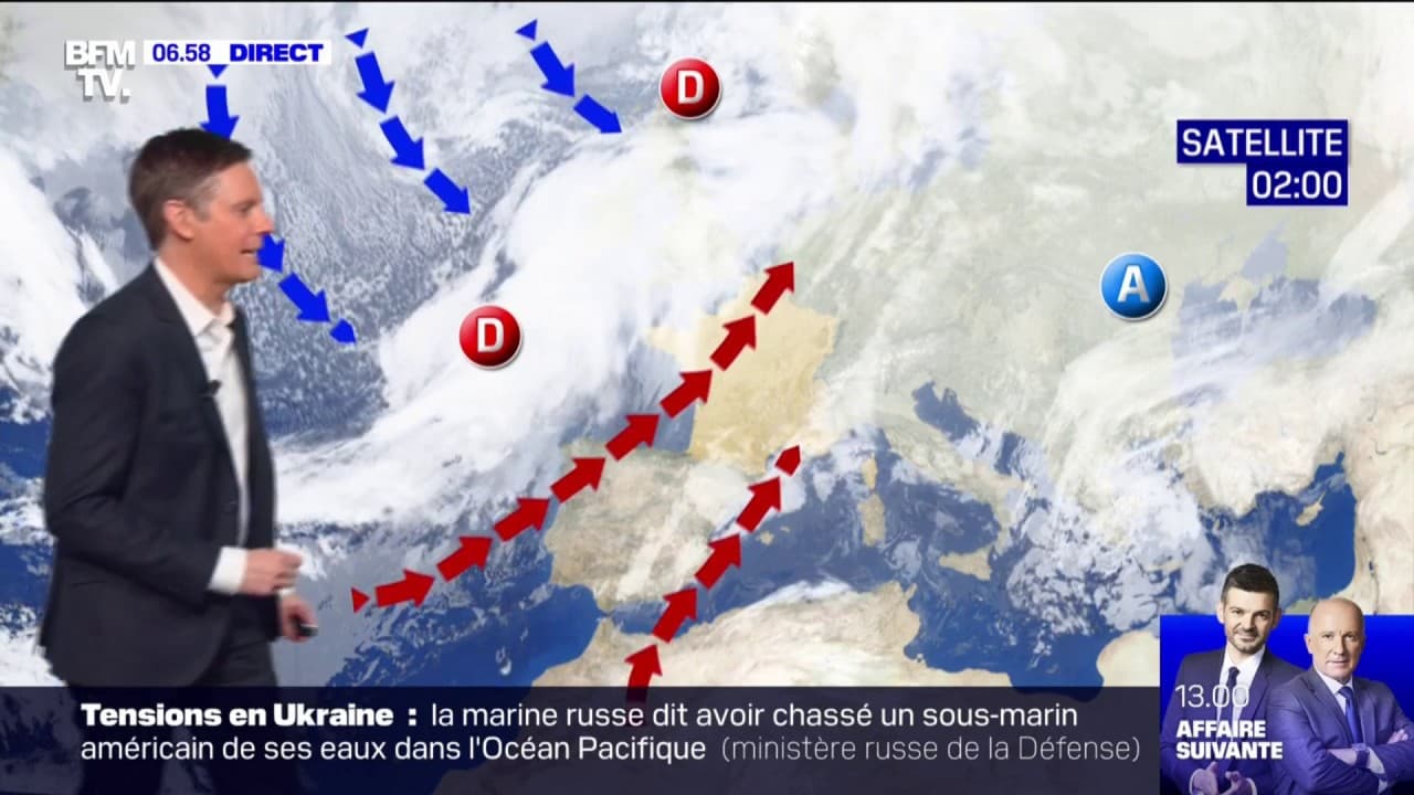 Météo une journée largement ensoleillée avec de la pluie attendue dans