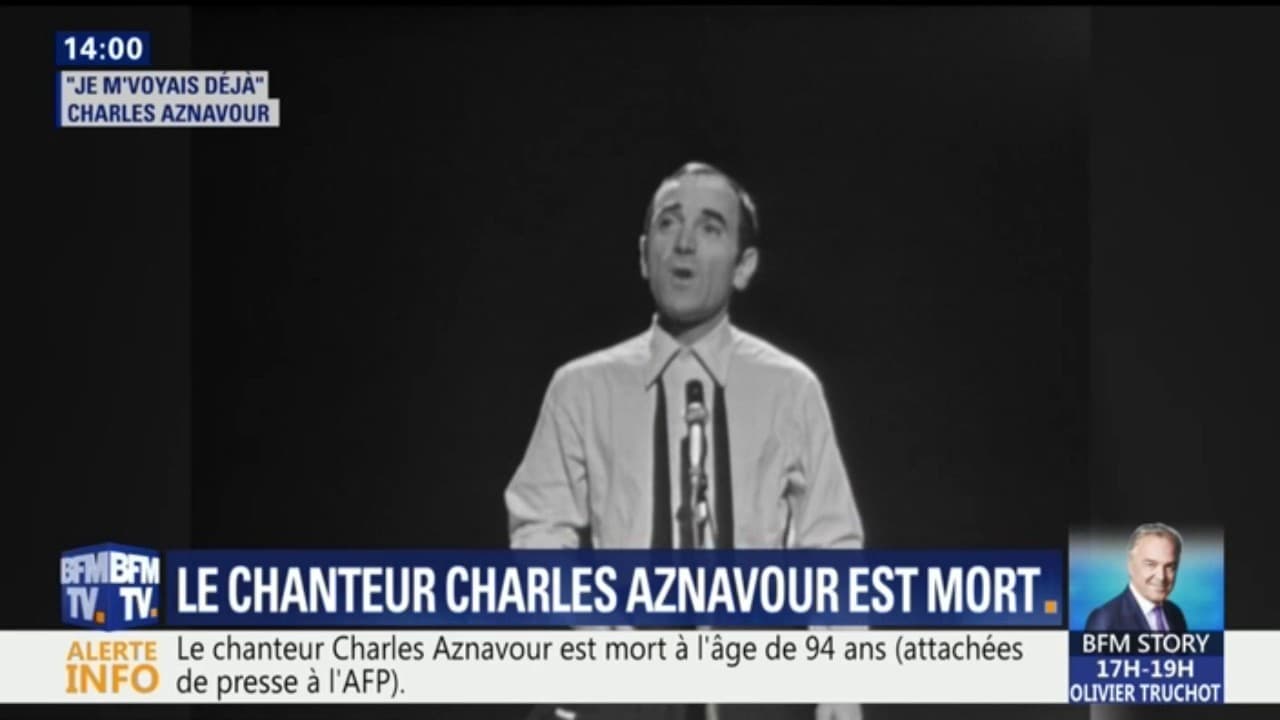 Charles Aznavour est mort à l âge de 94 ans