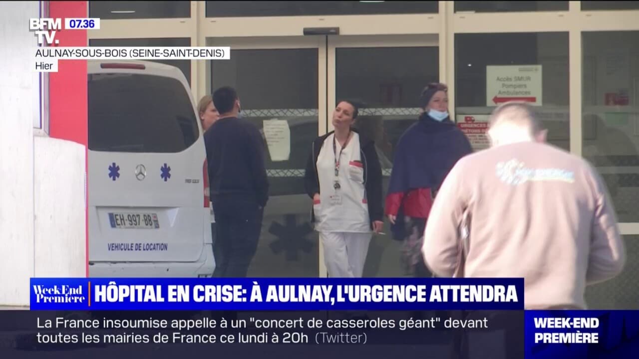 Les urgences de l hôpital d Aulnay sous Bois en mode dégradé faute de