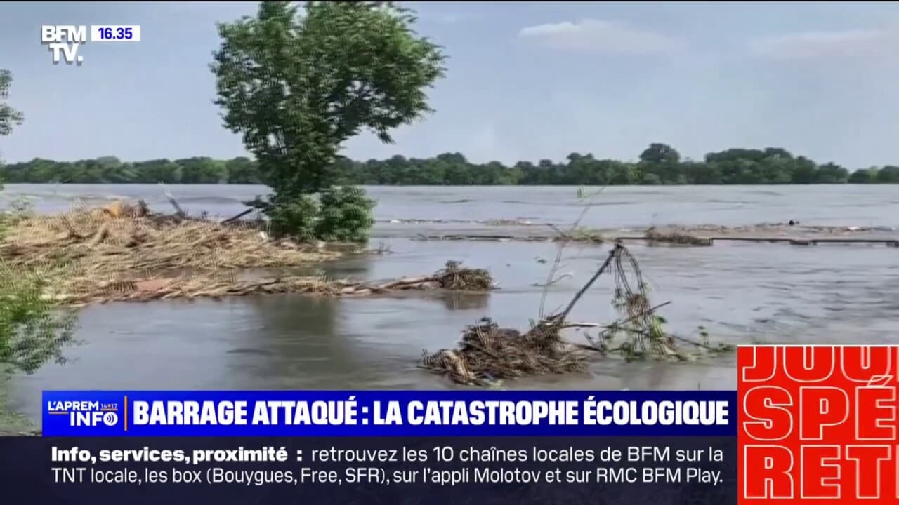 Destruction Du Barrage De Kakhovka La Catastrophe Cologique