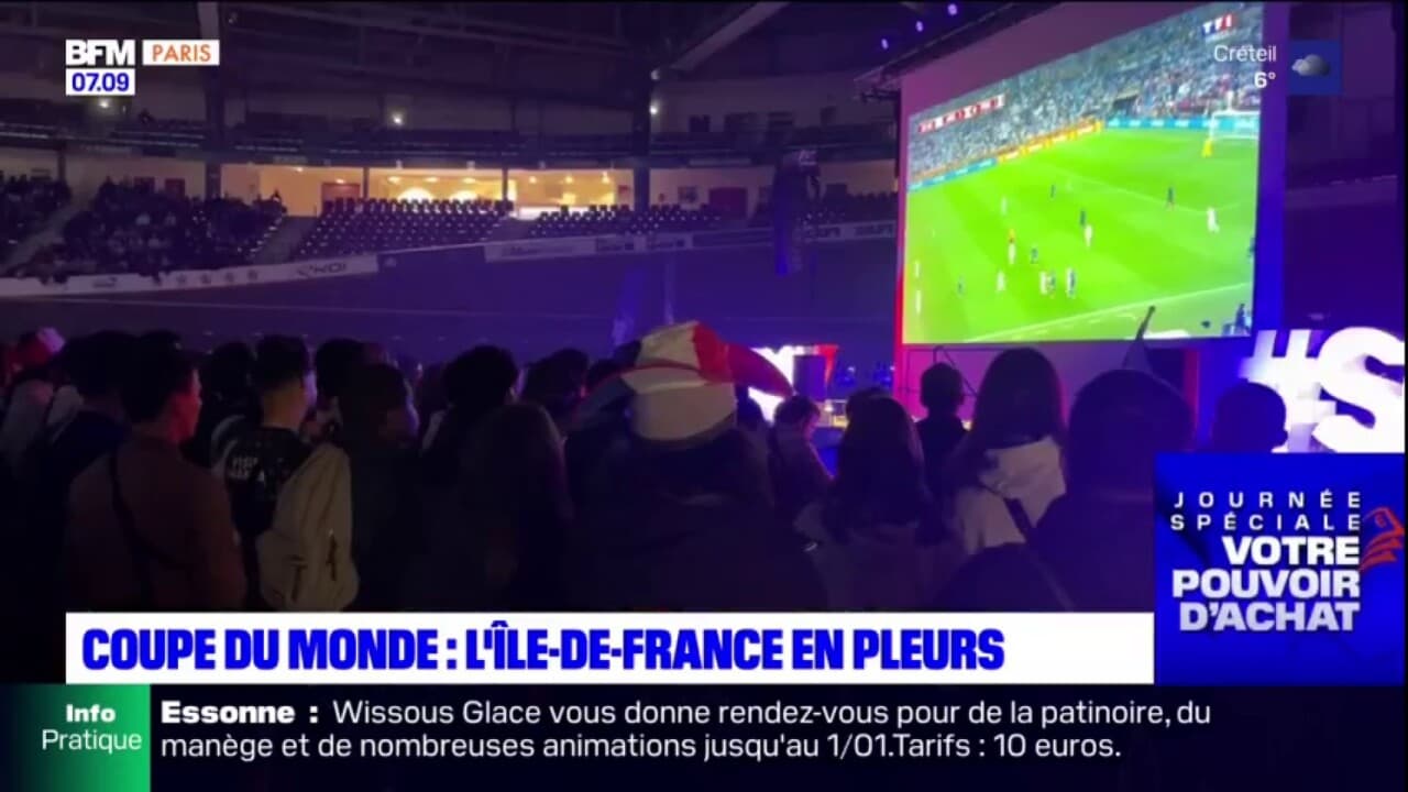 Île de France la déception des supporters après la défaite des Bleus