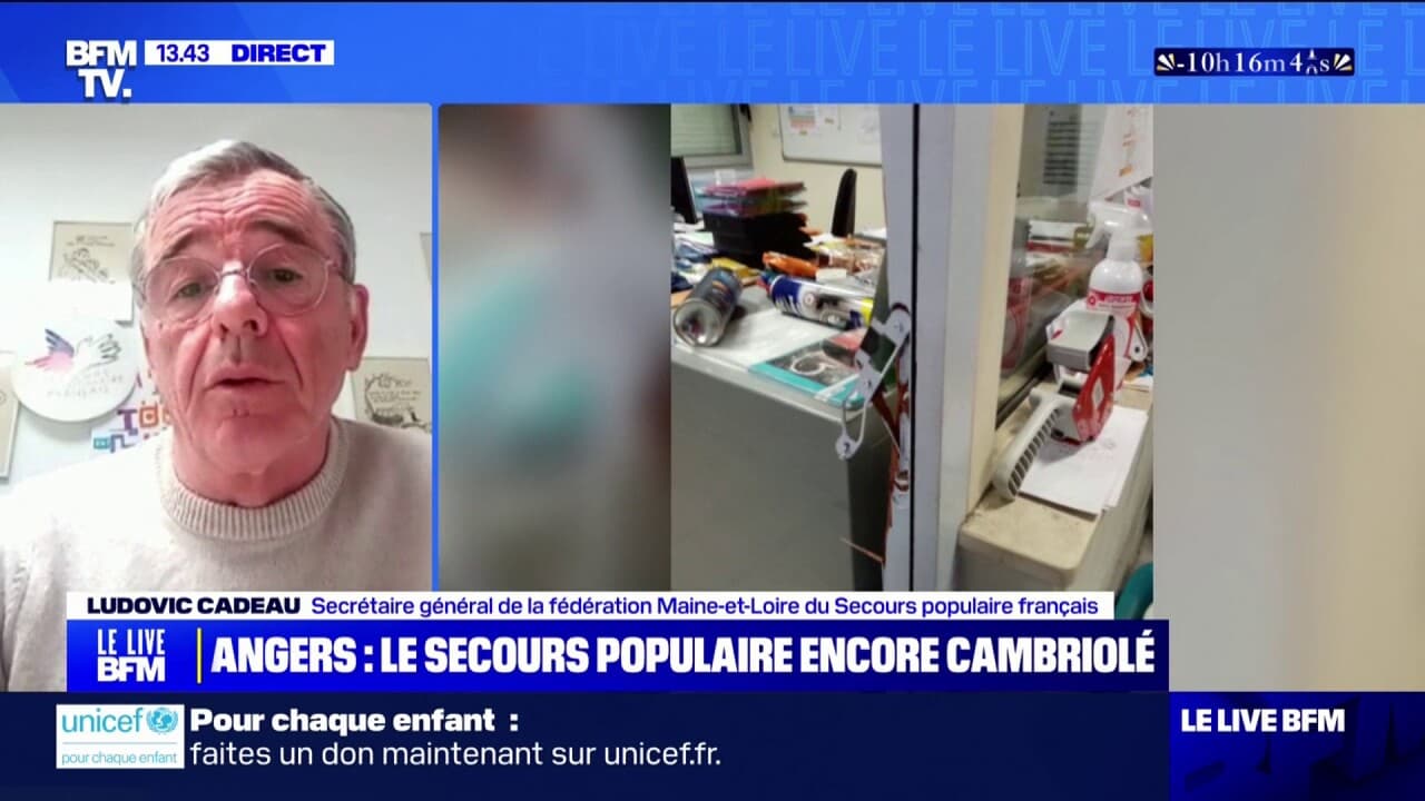 Secours Populaire Cambriol Angers C Est La Deuxi Me Fois Qu On