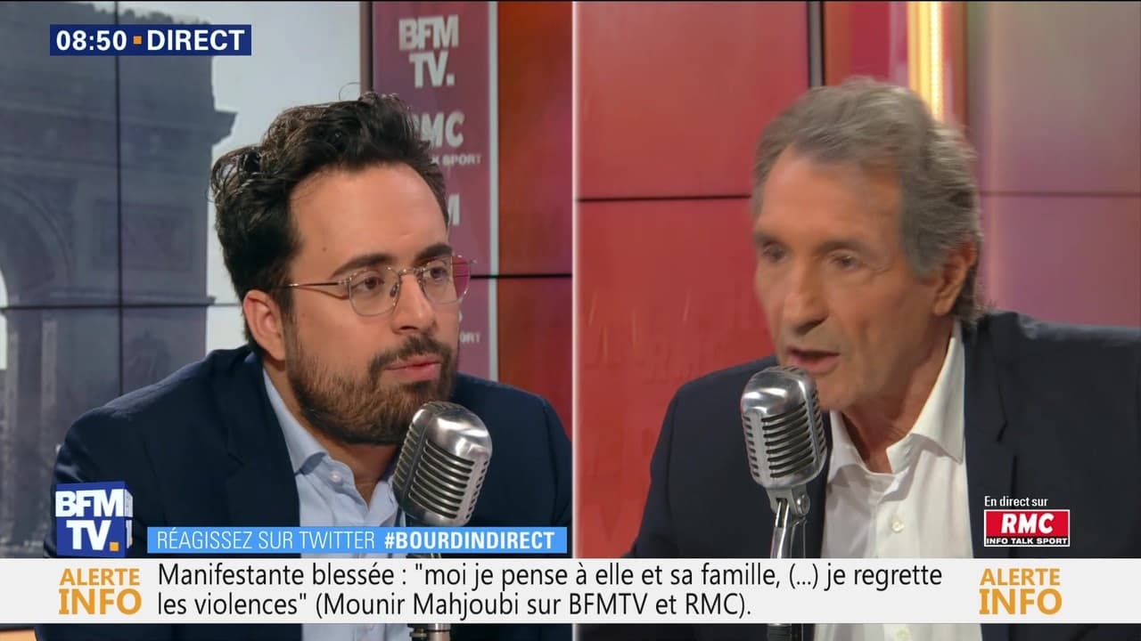 Mounir Mahjoubi face à Jean Jacques Bourdin en direct