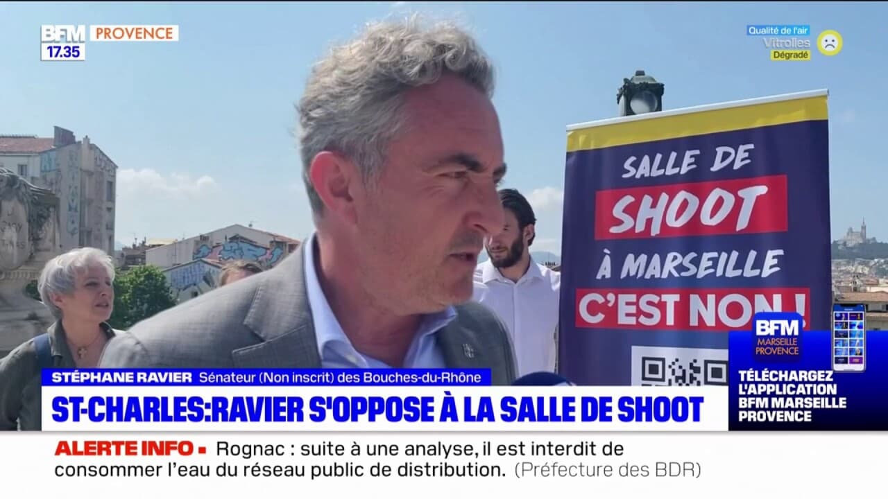 Marseille Stéphane Ravier s oppose à l ouverture d une salle de shoot