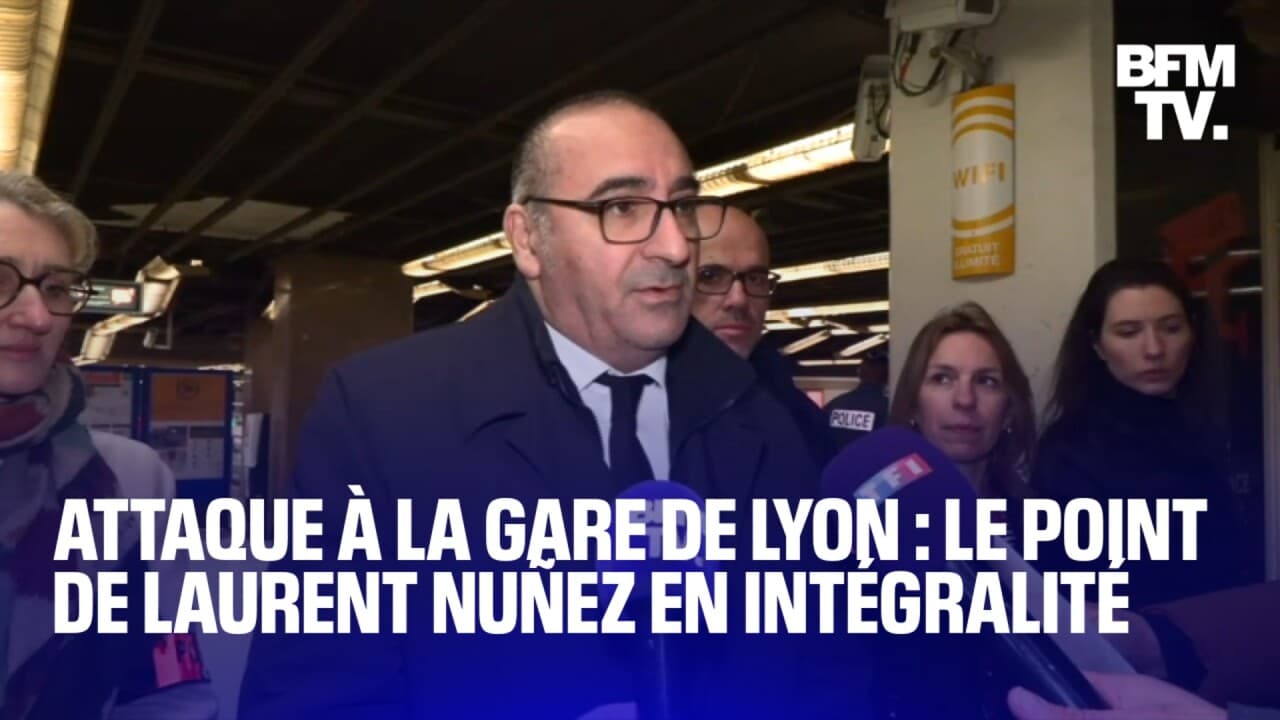 Attaque La Gare De Lyon Le Point De Laurent Nu Ez Pr Fet De Police