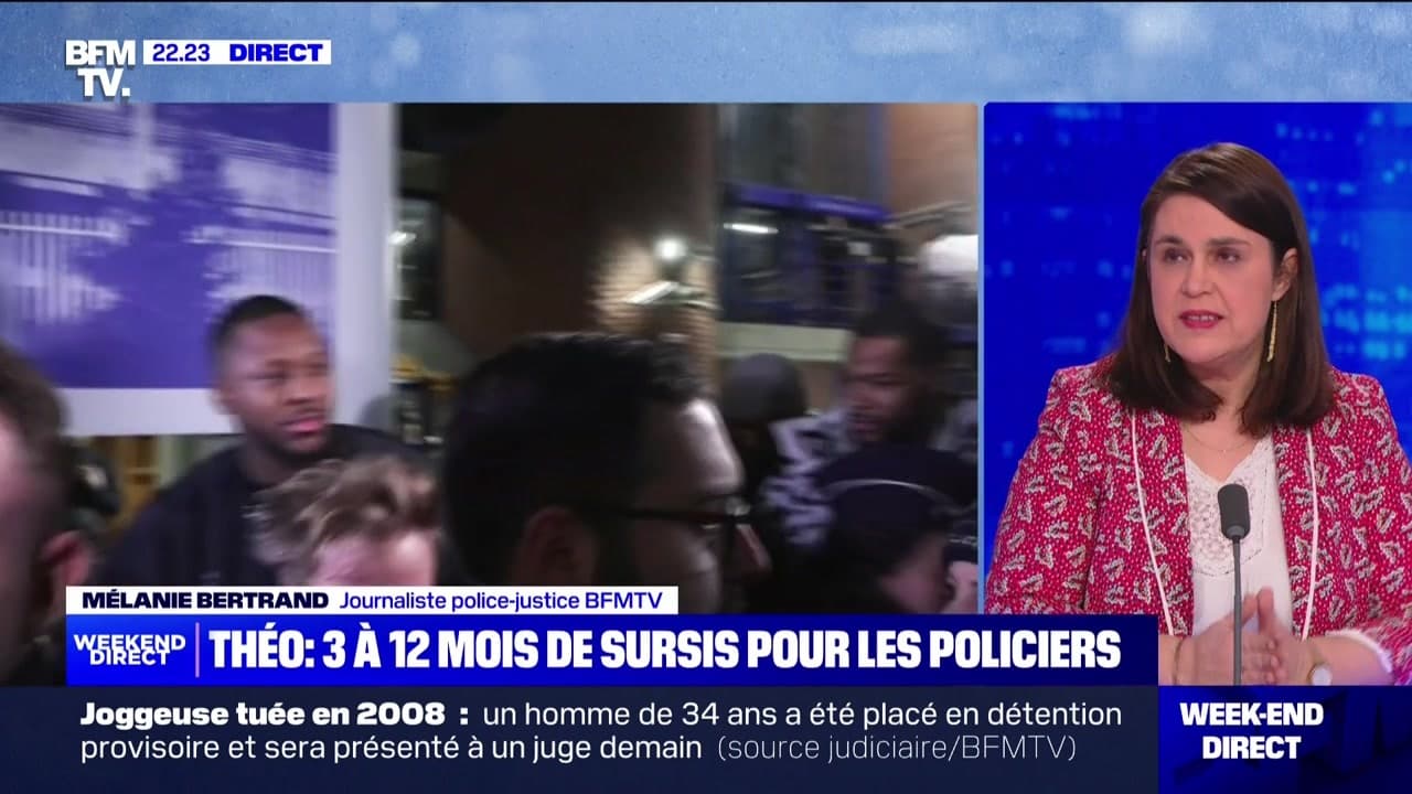 Théo 3 à 12 mois de sursis pour les policiers 19 01