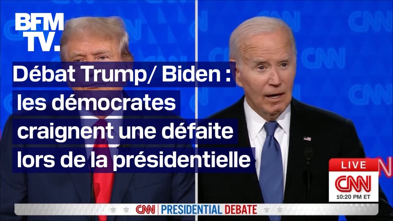 Apr S Le D Bat Entre Donald Trump Et Joe Biden Les D Mocrates