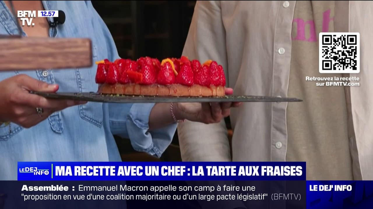 Tarte Aux Fraises Et Pistache Ma Recette Estivale Avec Un Chef