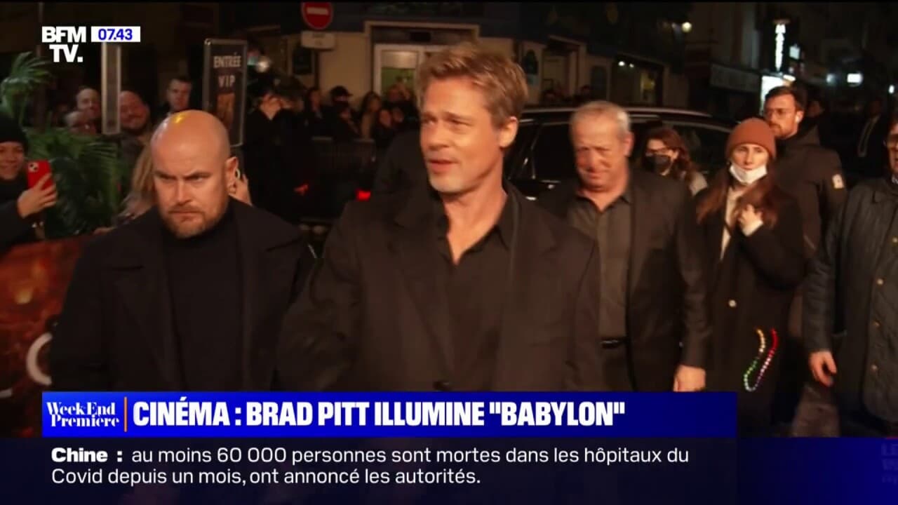 Dans Babylon Brad Pitt interprète le rôle d un acteur qui vit le