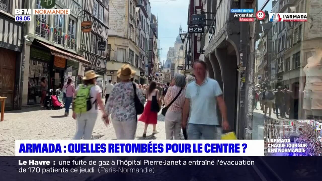 Armada Quelles Retomb Es Conomiques Pour Le Centre Ville De Rouen