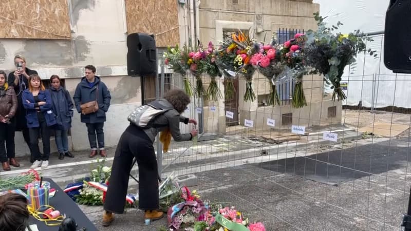 Effondrements Rue De Tivoli Un An Apr S Marseille Rend Un Hommage