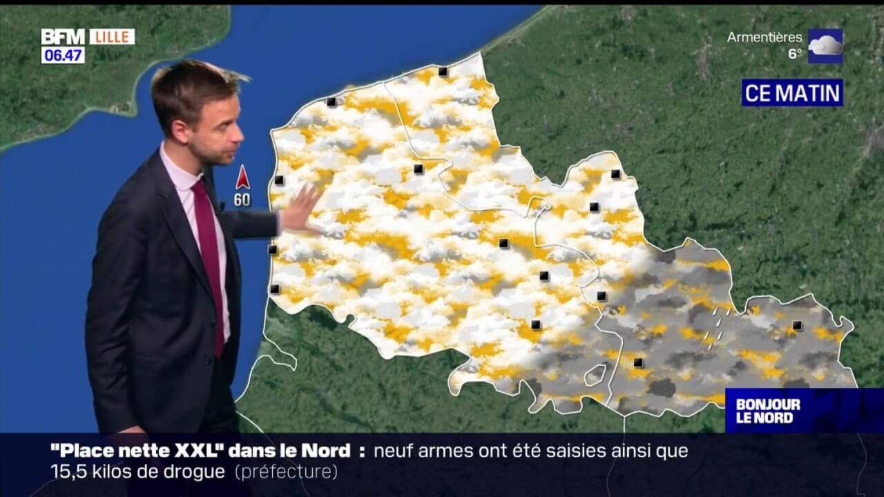 M T O Nord Pas De Calais Des Nuages Et De La Pluie Ce Mercredi Jusqu