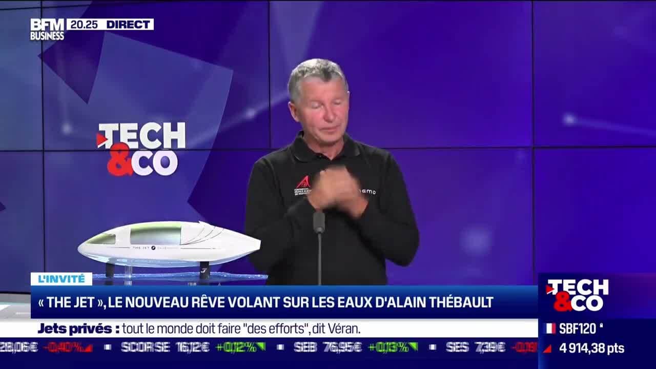 Alain Thébault e Nemo e Nemo le nouveau bateau électrique volant