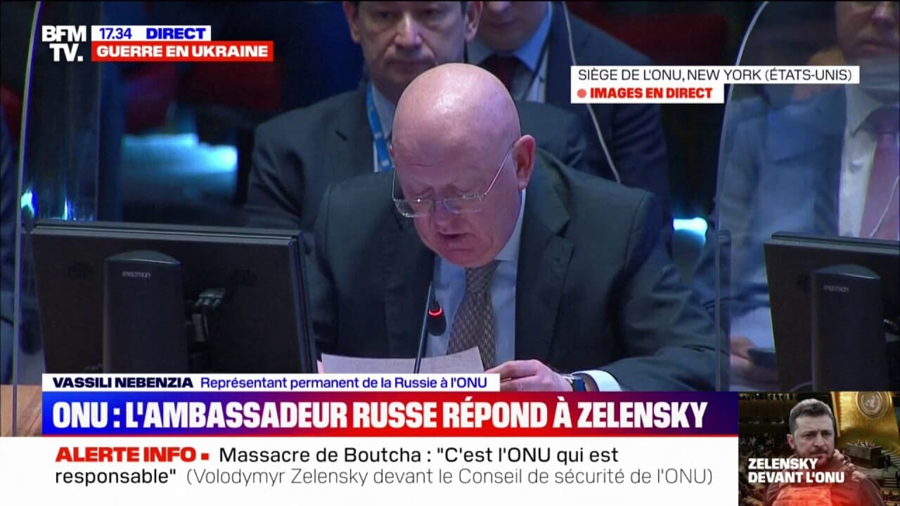 Le représentant permanent de la Russie à l ONU accuse l Ukraine d avoir