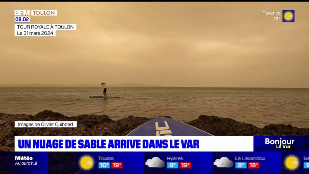 Un Nuage De Sable Attendu Dans Le Var Ce Week End