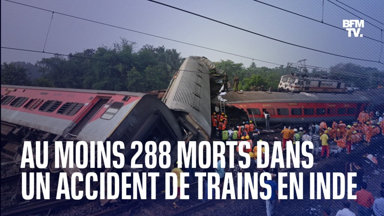 Au Moins Morts Et Bless S Dans Un Accident De Trains En Inde