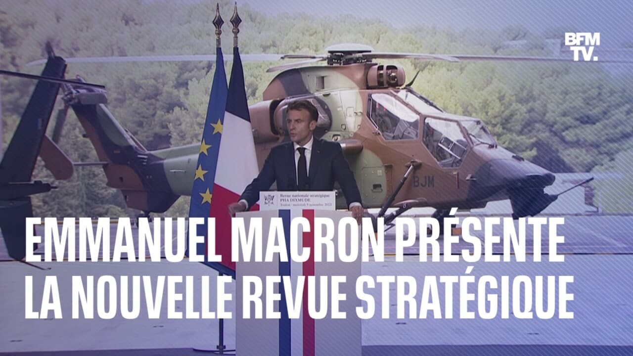 L Int Grale Du Discours D Emmanuel Macron Toulon Pour Pr Senter La