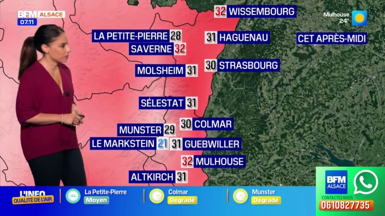 Météo Alsace une fin de semaine particulièrement ensoleillée il fera