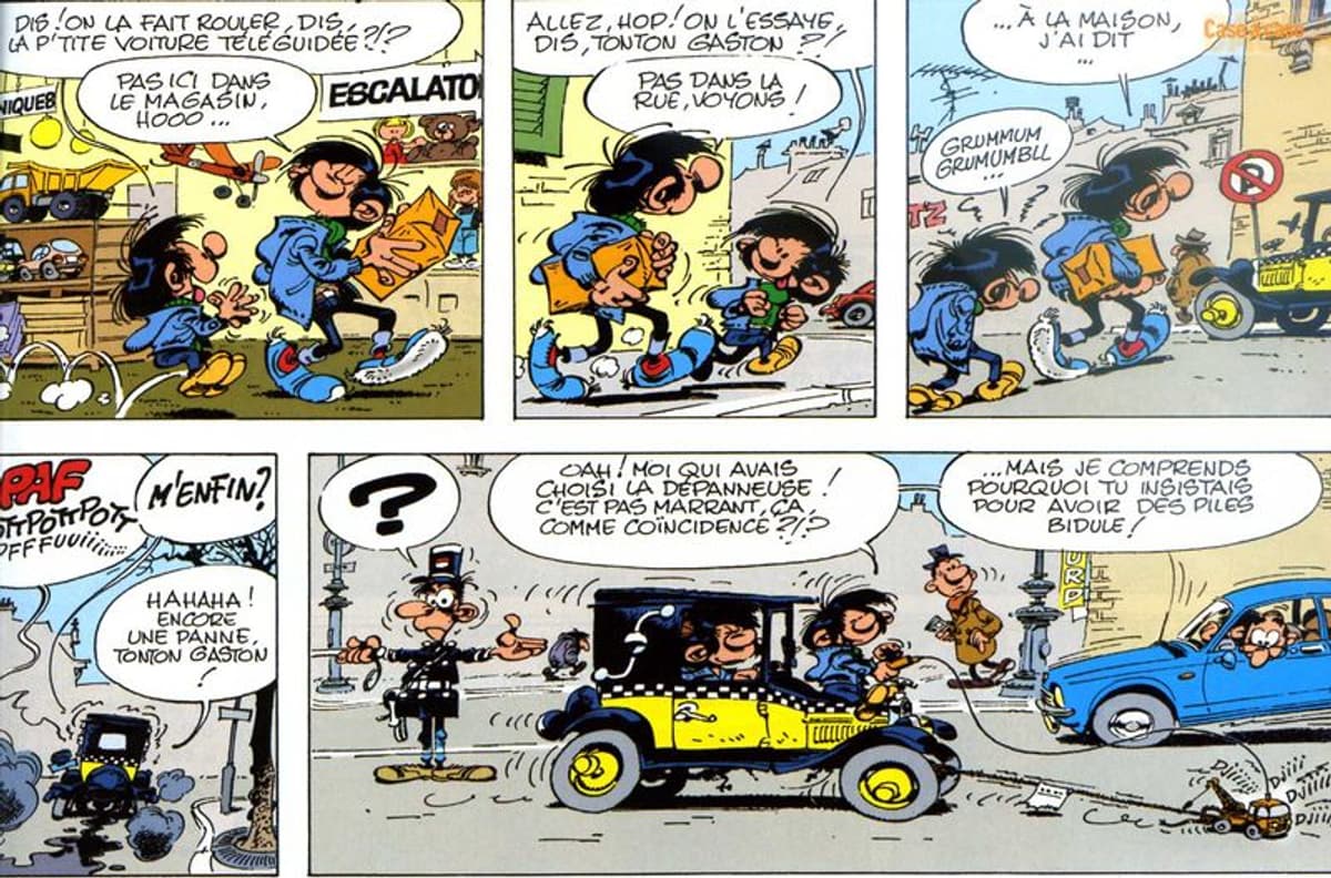 Gastoon ou le premier retour contrarié de Gaston Lagaffe en BD