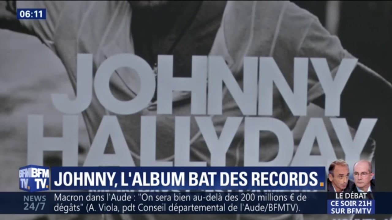 L Album Posthume De Johnny Hallyday Bat Des Records En Ans De