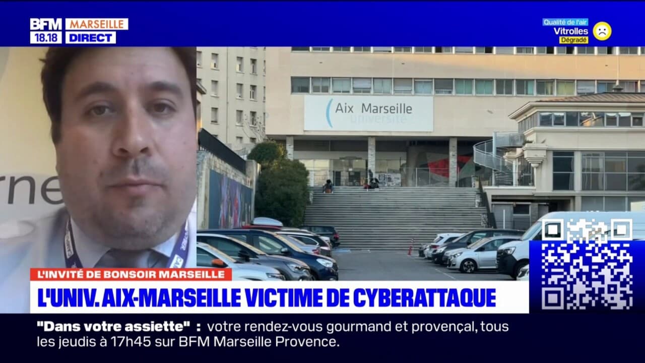 L Universit Aix Marseille Touch E Par Une Cyberattaque Ce Mercredi