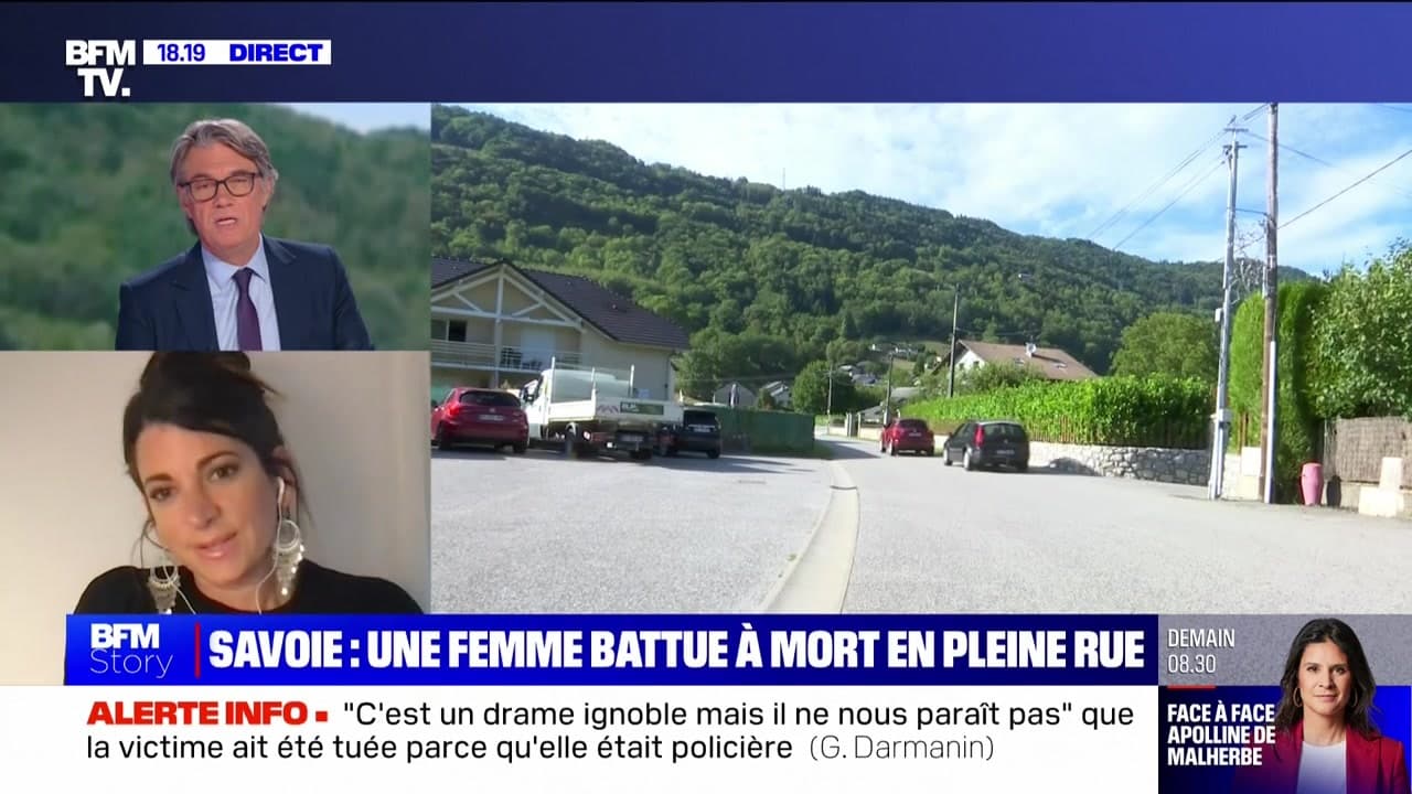 Story Policière tuée en Savoie manifestement un féminicide Gérald Darmanin