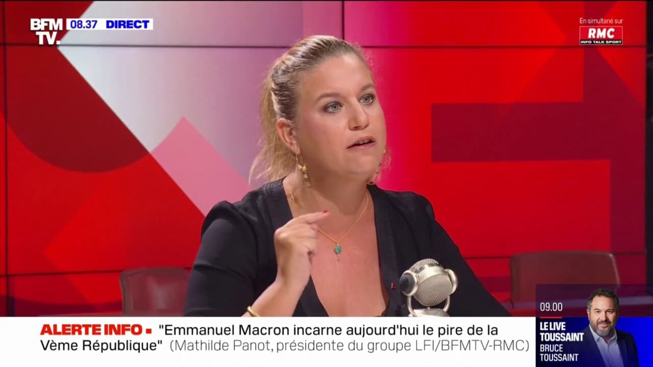 Mathilde Panot Emmanuel Macron Est En Train De Tiers Mondiser La France