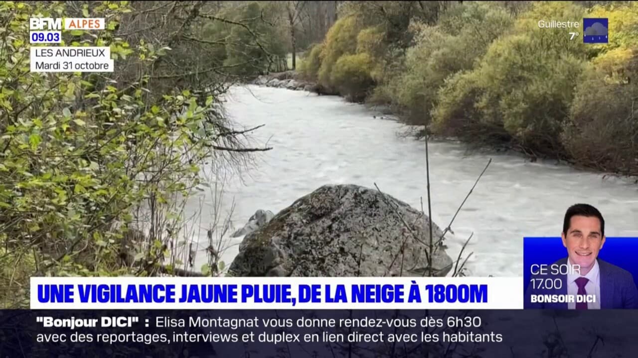 Les Hautes Alpes Et Alpes De Haute Provence En Vigilance Jaune De La