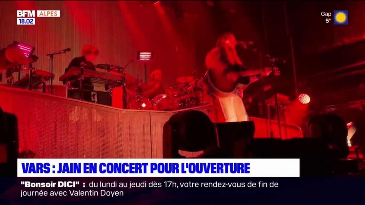 Hautes Alpes Jain En Concert Pour L Ouverture Du Domaine De Vars