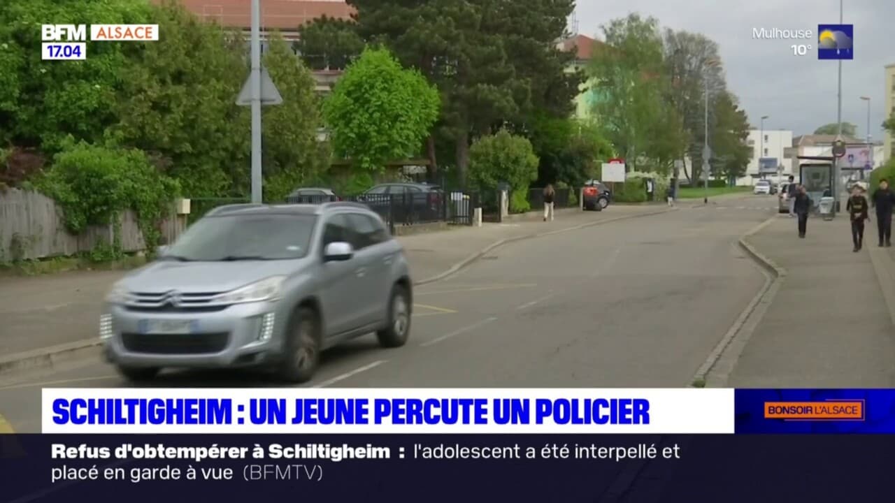 Bas Rhin un policier municipal blessé à Schiltigheim après un refus d