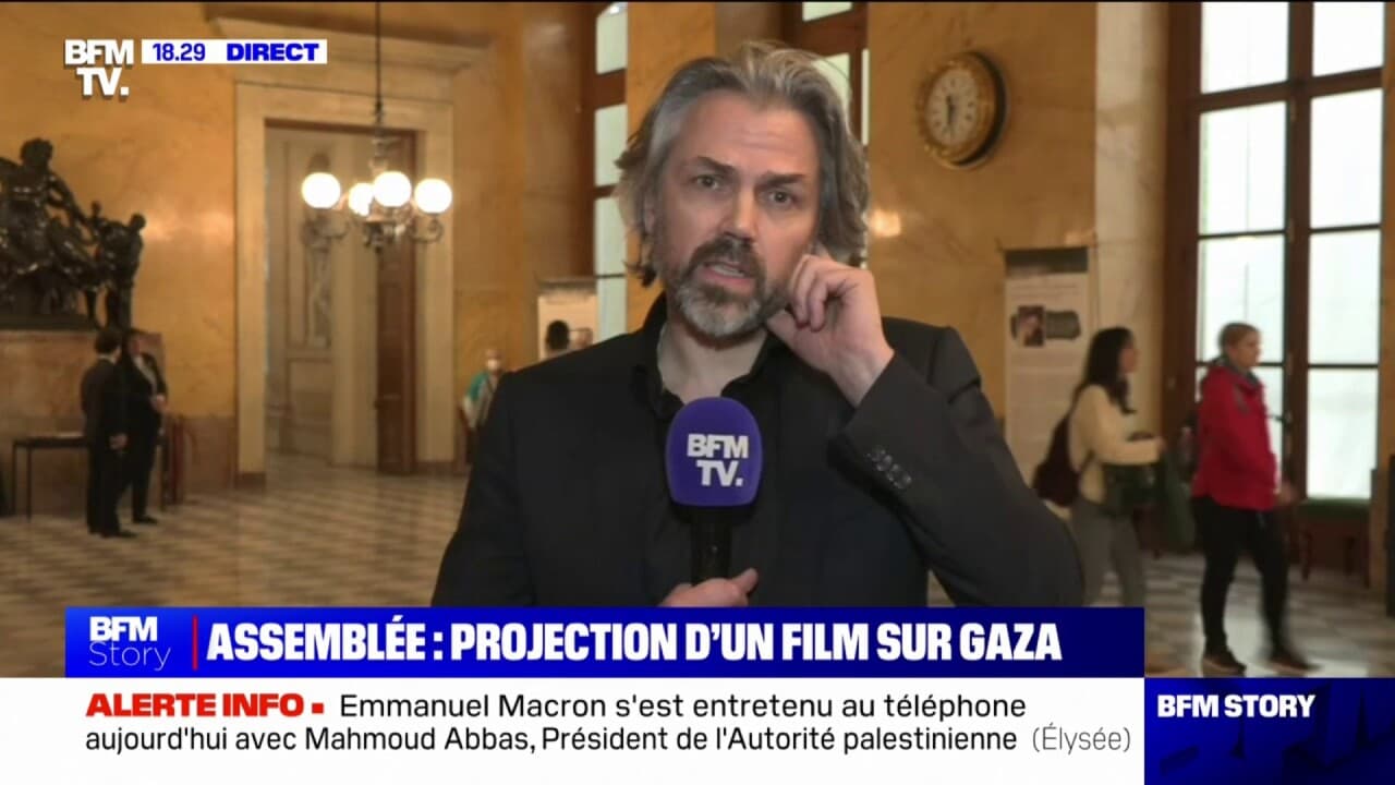 Film Sur Gaza Diffus L Assembl E Aymeric Caron Apparent Lfi