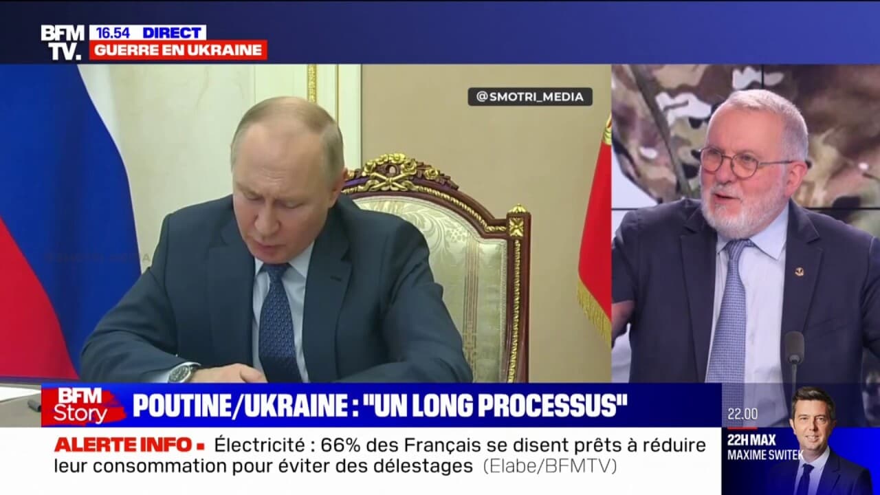 Guerre En Ukraine Vladimir Poutine Parle D Un Long Processus