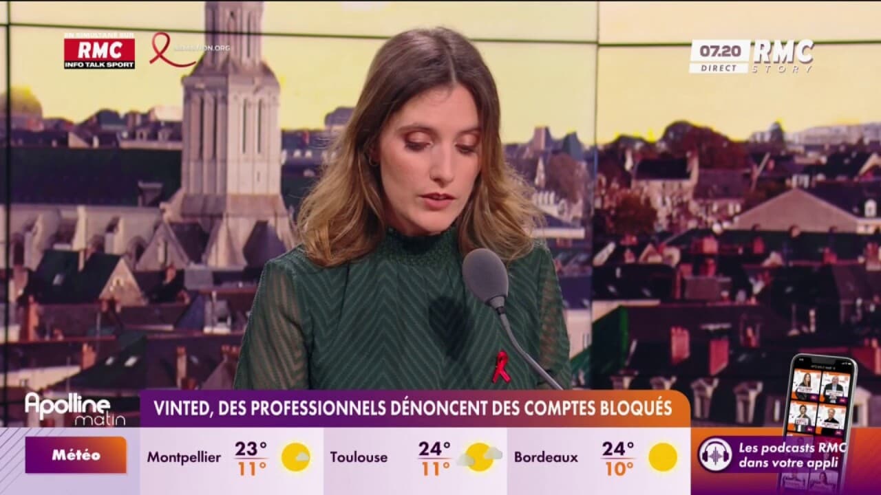 RMC s engage avec vous Vinted des professionnels dénoncent des