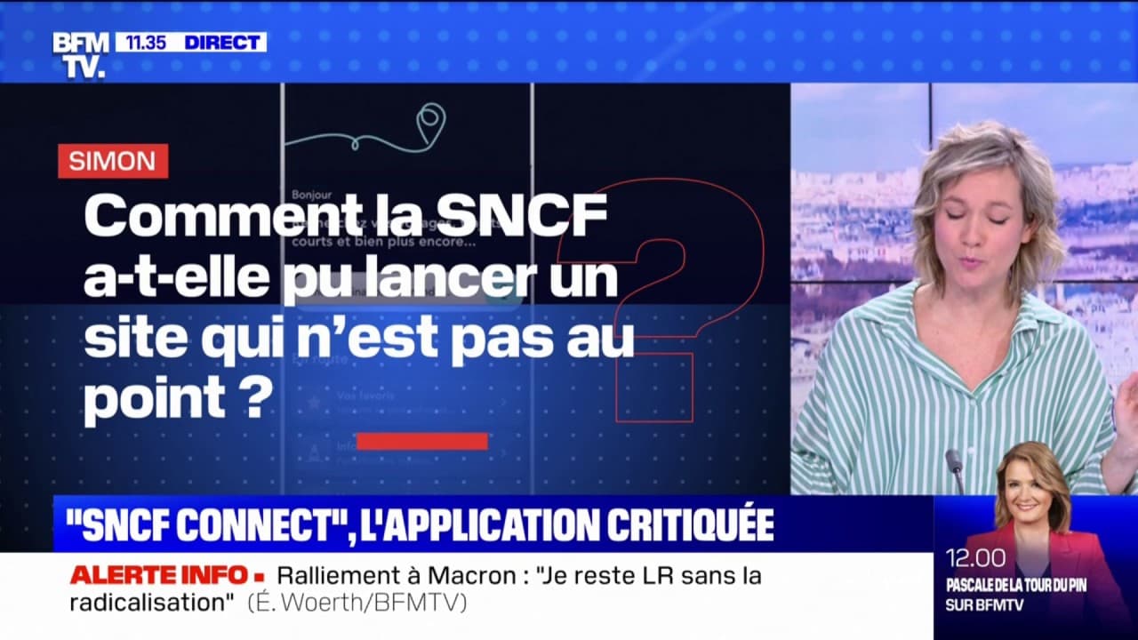 Comment La SNCF A T Elle Pu Lancer Un Site Qui N Est Pas Au Point