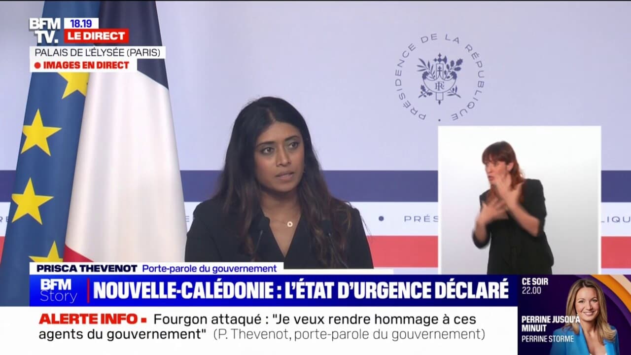 Prisca Thevenot Porte Parole Du Gouvernement Sur La Nouvelle