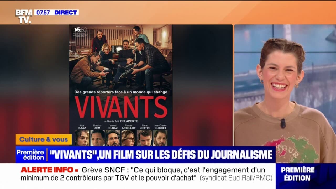 Le film Vivants sur les défis du journalisme sort dans les salles ce