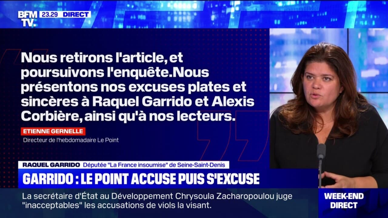 Fausses Accusations Contre Garrido Et Corbi Re La D Put E Annonce