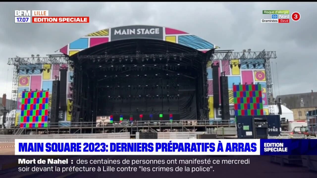 Arras Coup D Envoi Ce Vendredi Du Main Square Festival