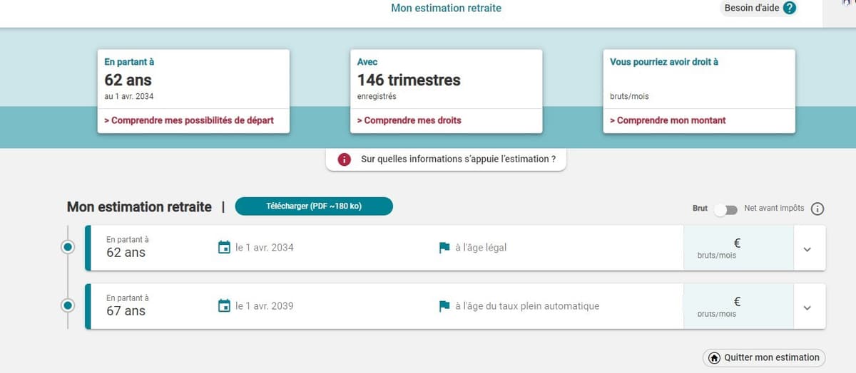 Réforme des retraites comment savoir combien de trimestres vous avez