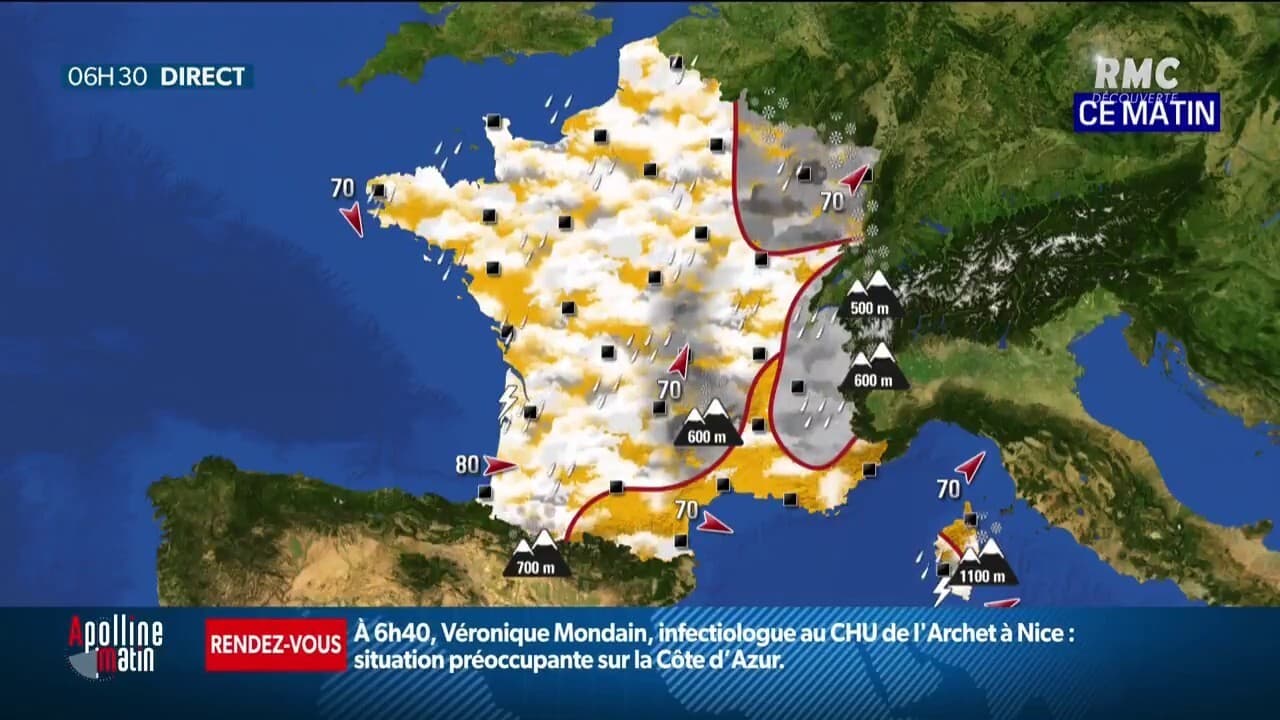 La météo du mardi 29 décembre