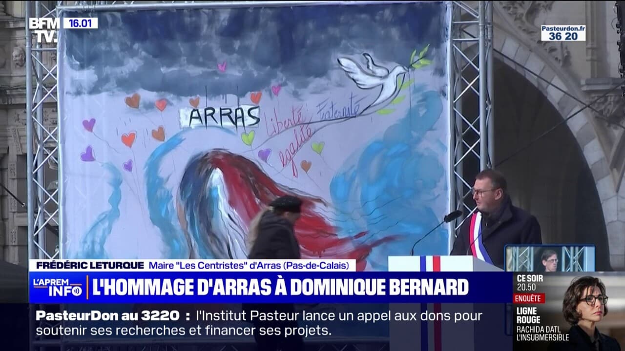 Retour Sur L Hommage Dominique Bernard Arras