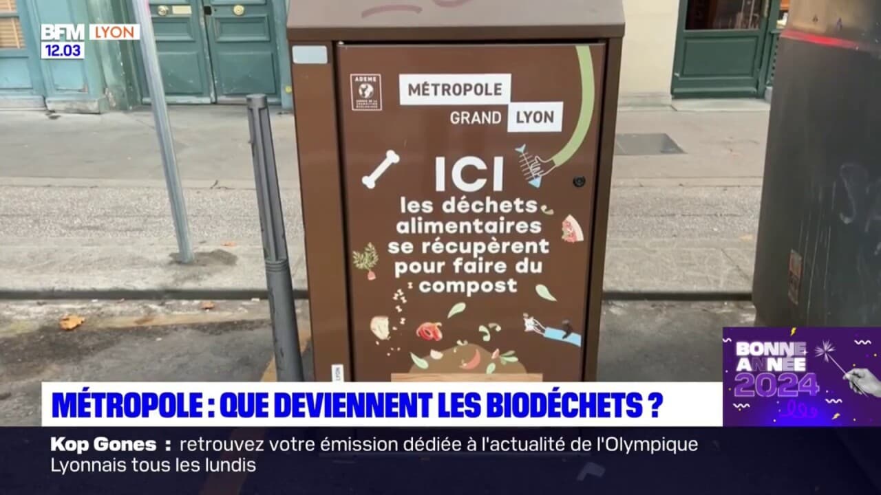 Métropole de Lyon que deviennent les biodéchets