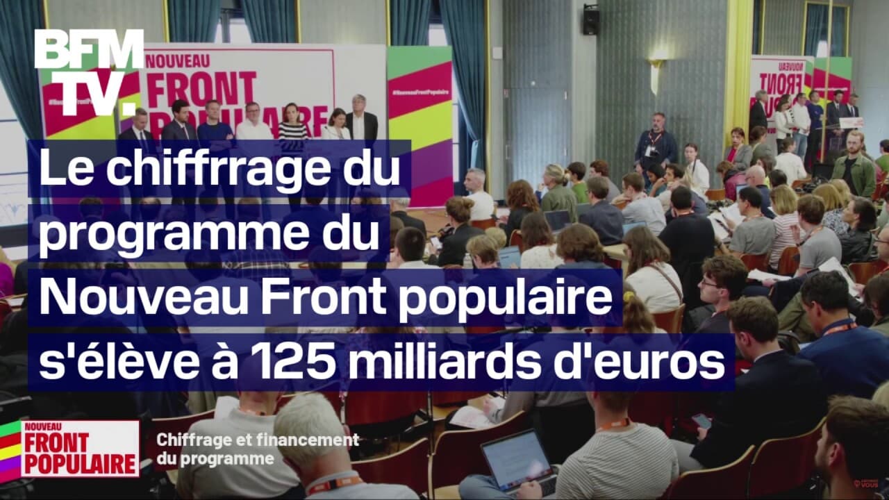 Milliards D Euros Le Nouveau Front Populaire D Taille Le