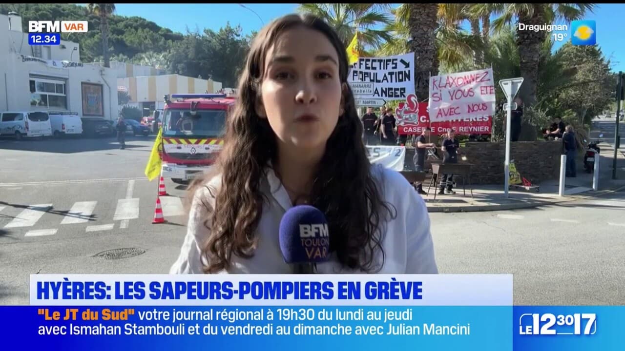 Hy Res Les Sapeurs Pompiers Se Mobilisent Contre Le Sous Effectif