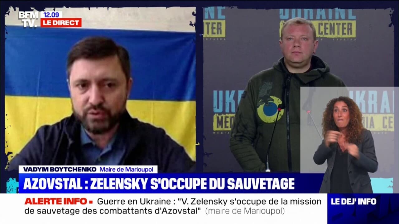 Guerre En Ukraine Selon Le Maire De Marioupol Il Reste 100 000