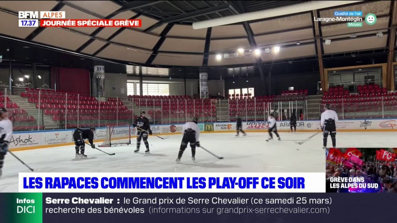 Hockey Sur Glace Les Rapaces De Gap D Butent Les Play Off Contre Cergy