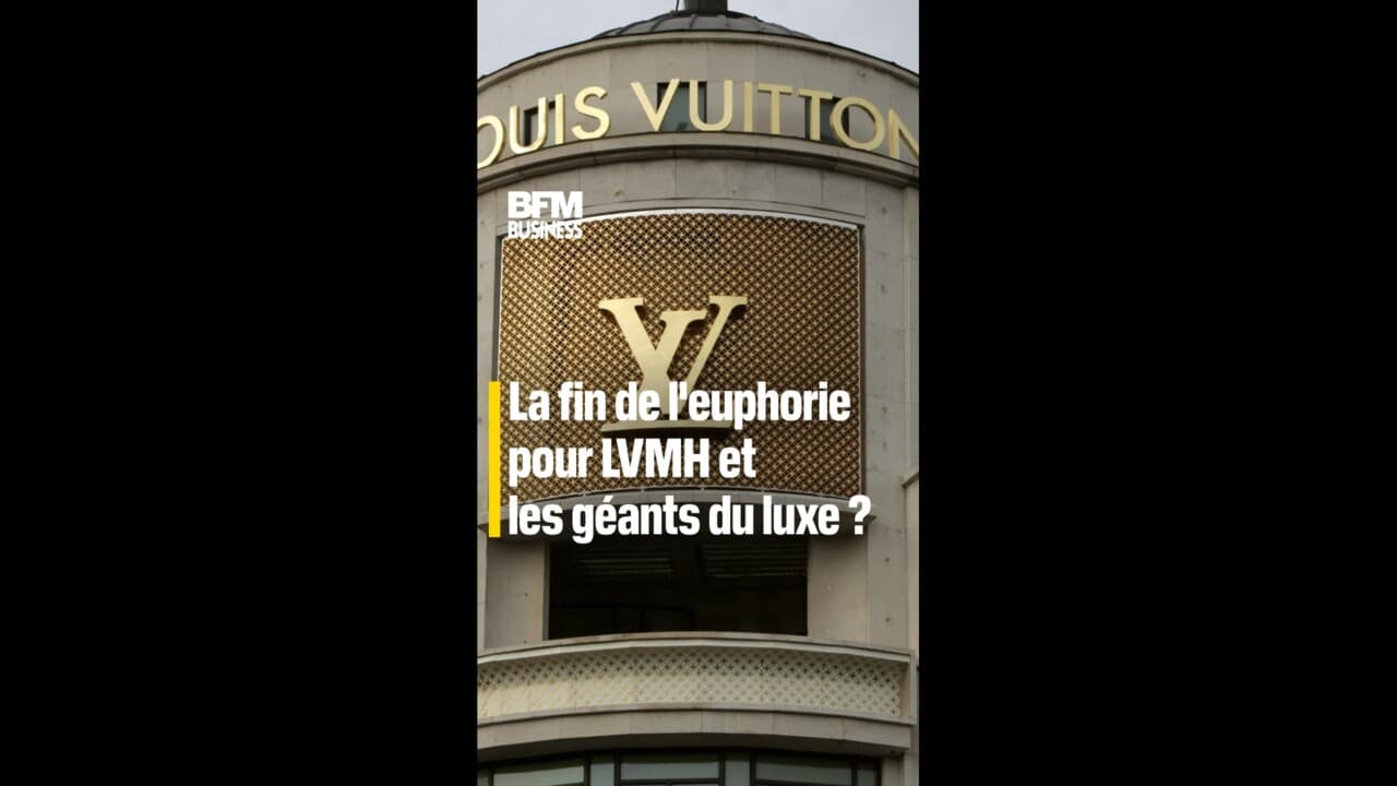 La fin de l euphorie pour LVMH et les géants du luxe