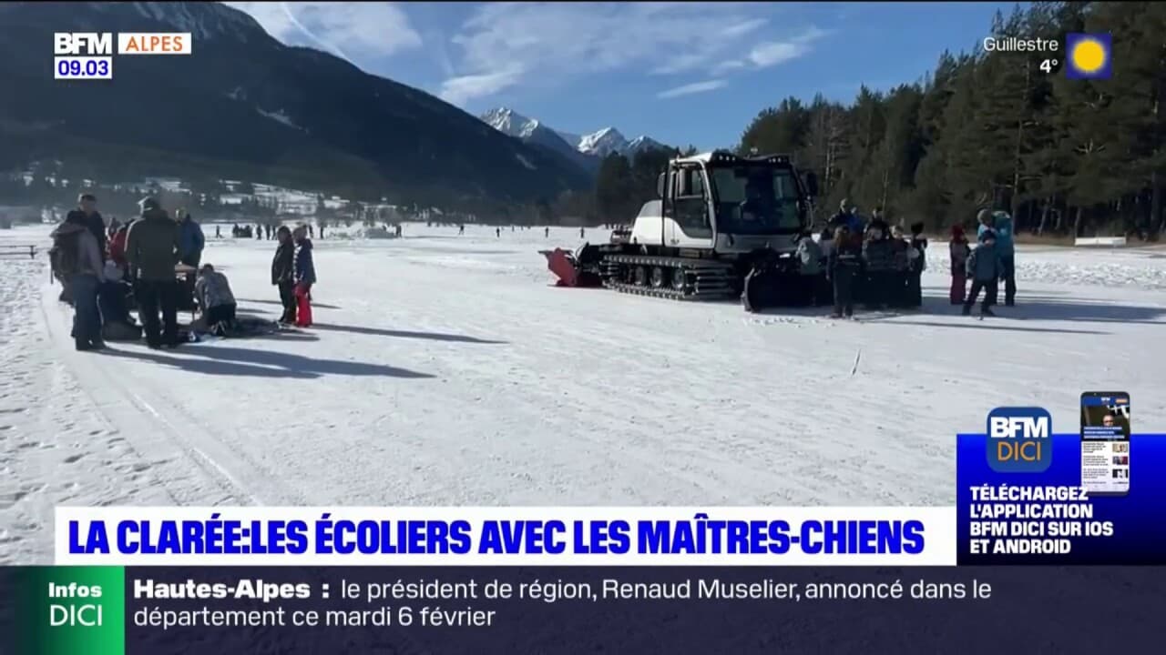 La Clarée des écoliers sensibilisés aux risques d avalanche avec les