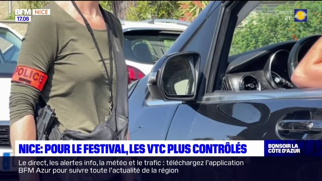 Nice Plus Nombreux Pendant Le Festival De Cannes Les Vtc Sont Tr S